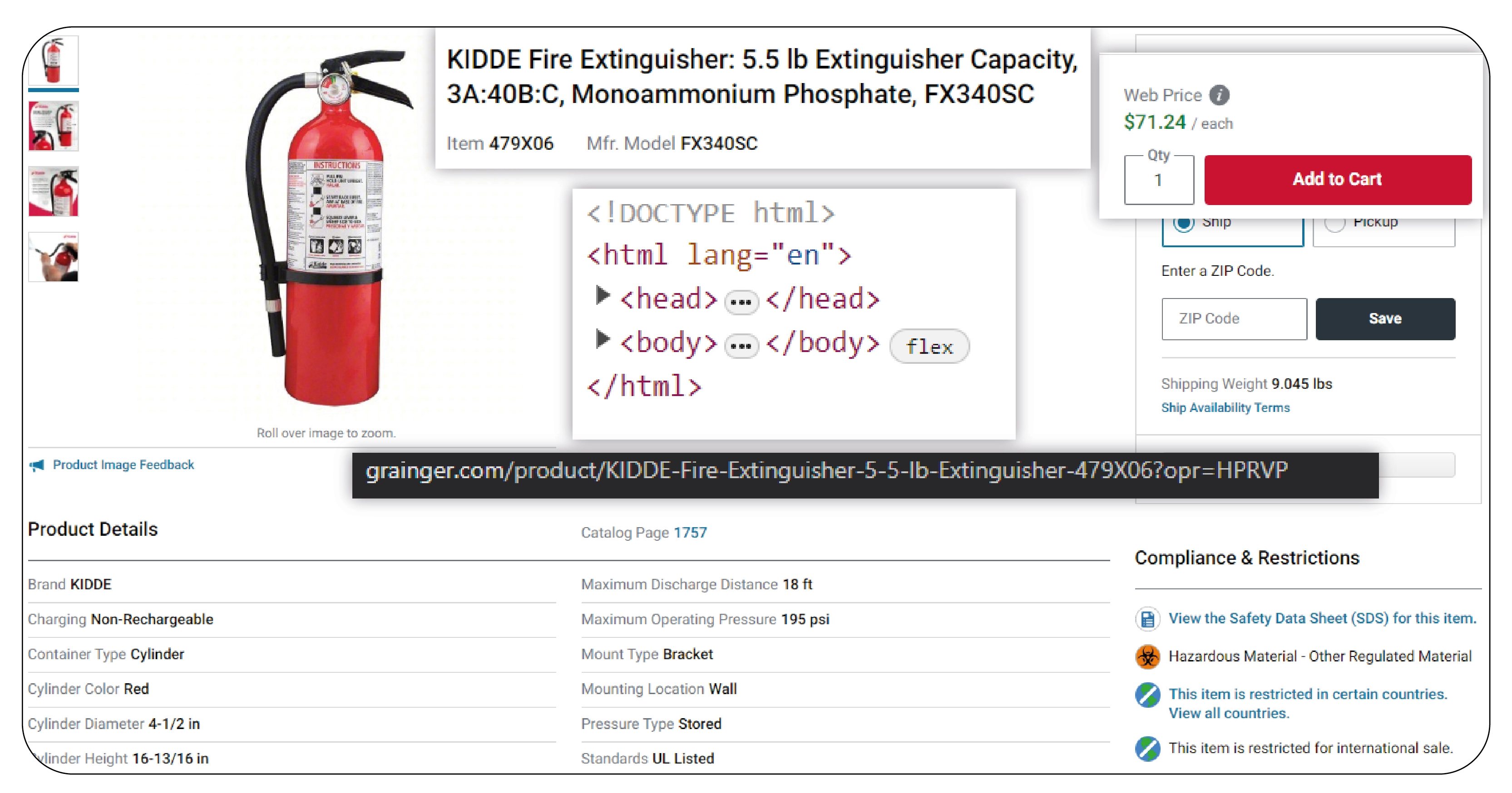 Steps-Involved-in-Scraping-Grainger-Data